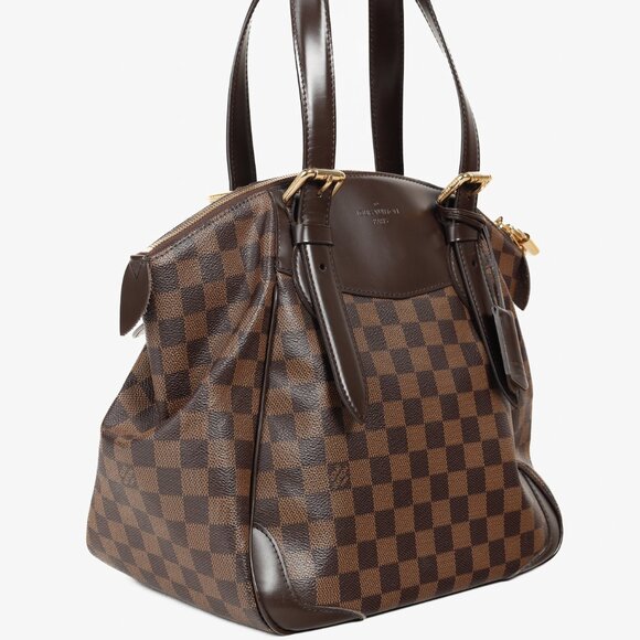 Louis Vuitton 2011 Verona MM Damier Brown Shoulder Bag - Picture 2 of 15